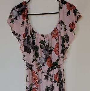 Pinkblush blush off the should maternity dress